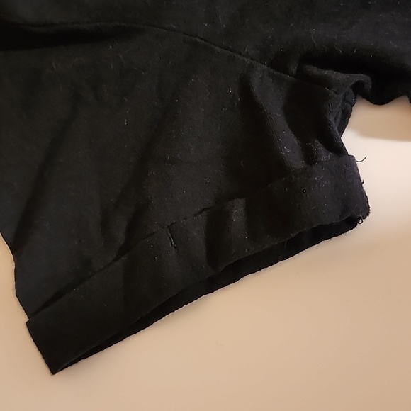 HOT TOPIC Women's Black "New Moon Who Dis?" Lace-Up Short Sleeve Dress XS - Picture 13 of 14